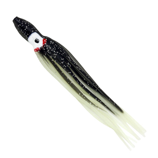Squid Red Clear Octopus Large Lure 9 salmon cod Bait trolling treble