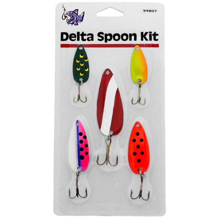 5 Sets Fishing Rod Pole Hooks Keeper Portable Lure Spoon Bait